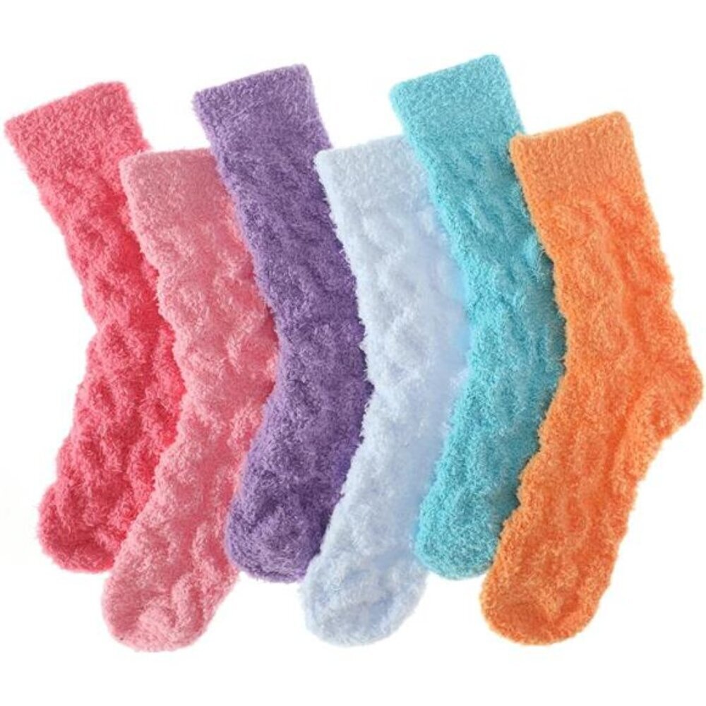 Cozy Fuzzy Socks for Women Winter Warm Plush Gift